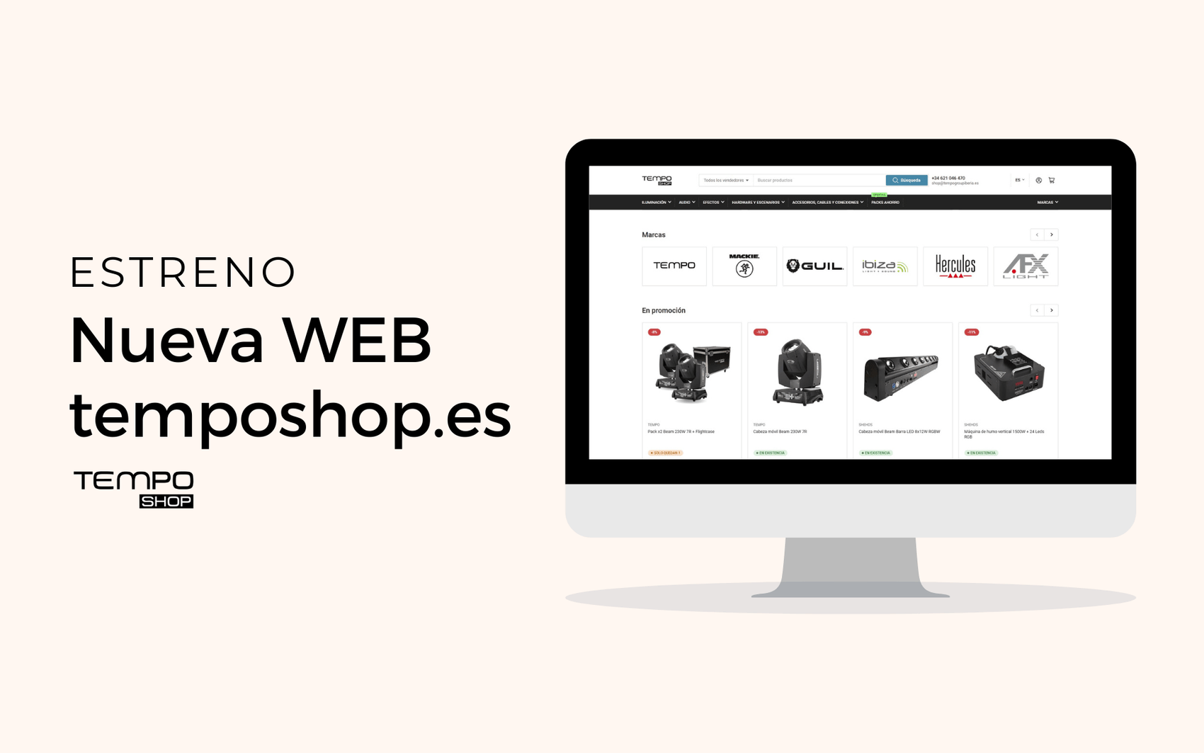 ¡Bienvenidos a la nueva Tempo Shop! 🚀 - Tempo Shop