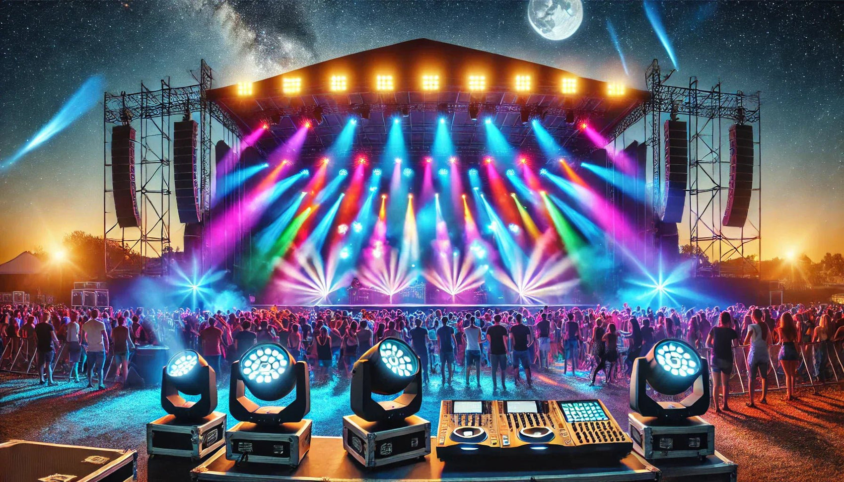 Cómo elegir la iluminación perfecta para festivales y eventos al aire libre este verano - Tempo Shop