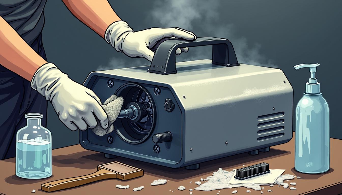 Cómo limpiar tu máquina de humo: Consejos prácticos - Tempo Shop