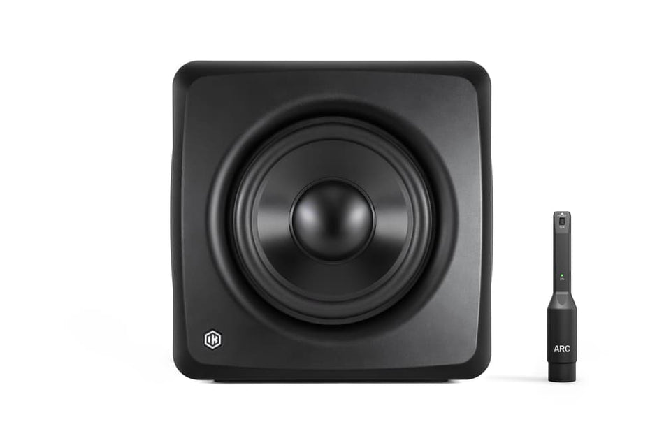IK Multimedia iLoud Sub - Subwoofer de estudio ultracompacto con Bluetooth y Corrección ARC