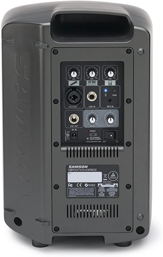 Samson Expedition Express+ - Sistema de PA Portátil con Batería y Bluetooth