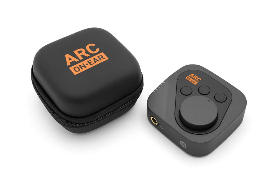 IK Multimedia ARC ON-EAR - Sistema de Calibración y Amplificador de Auriculares Standalone