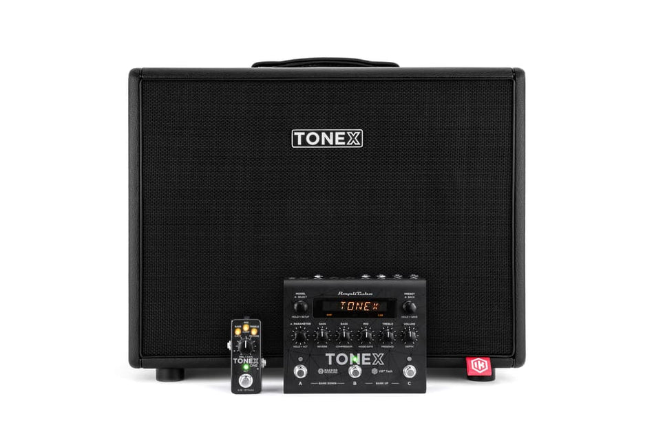 IK Multimedia TONEX Cab - Pantalla FRFR amplificada de 12" con DSP y control AMP TONE para guitarra