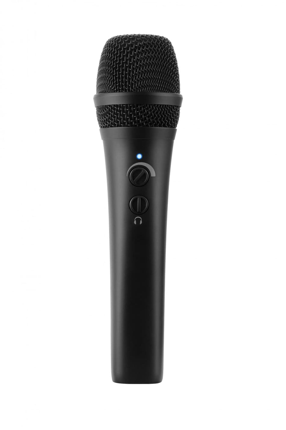IK Multimedia iRig Mic HD 2 - Micrófono digital de mano 24-bit/96 kHz con salida de auriculares para iPhone/iPad/Android/Mac/PC (negro)