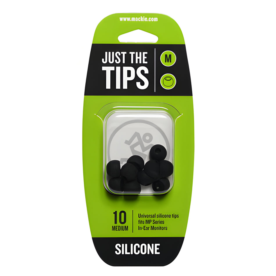 MACKIE MP SERIES MEDIUM SILICONE BLACK TIPS KIT