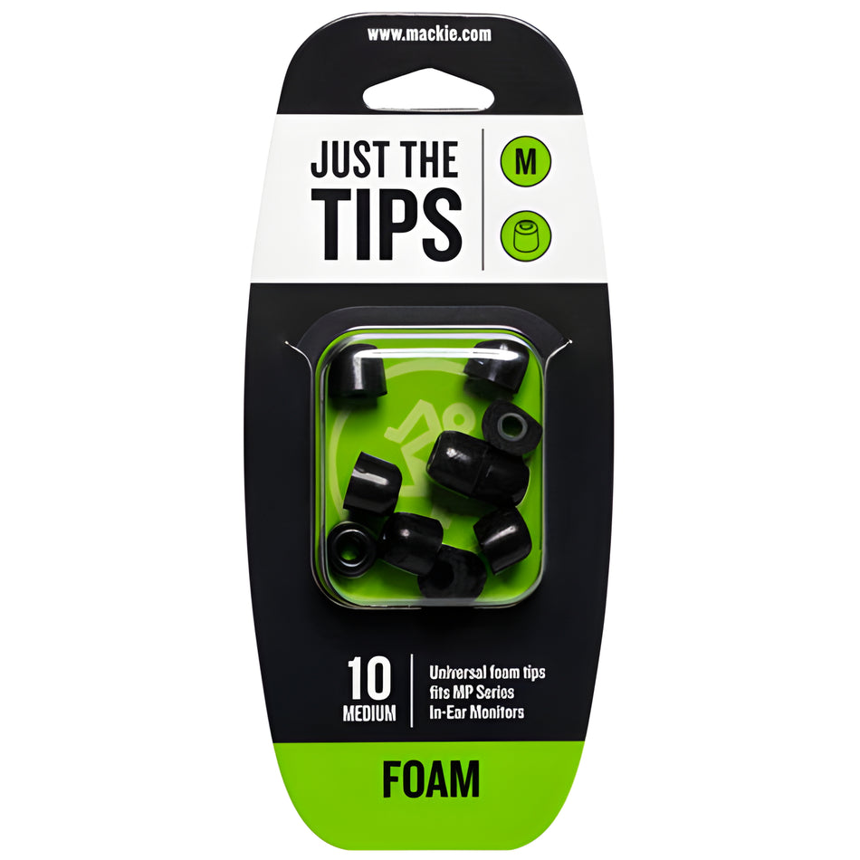 MACKIE MP SERIES MEDIUM FOAM BLACK TIPS KIT