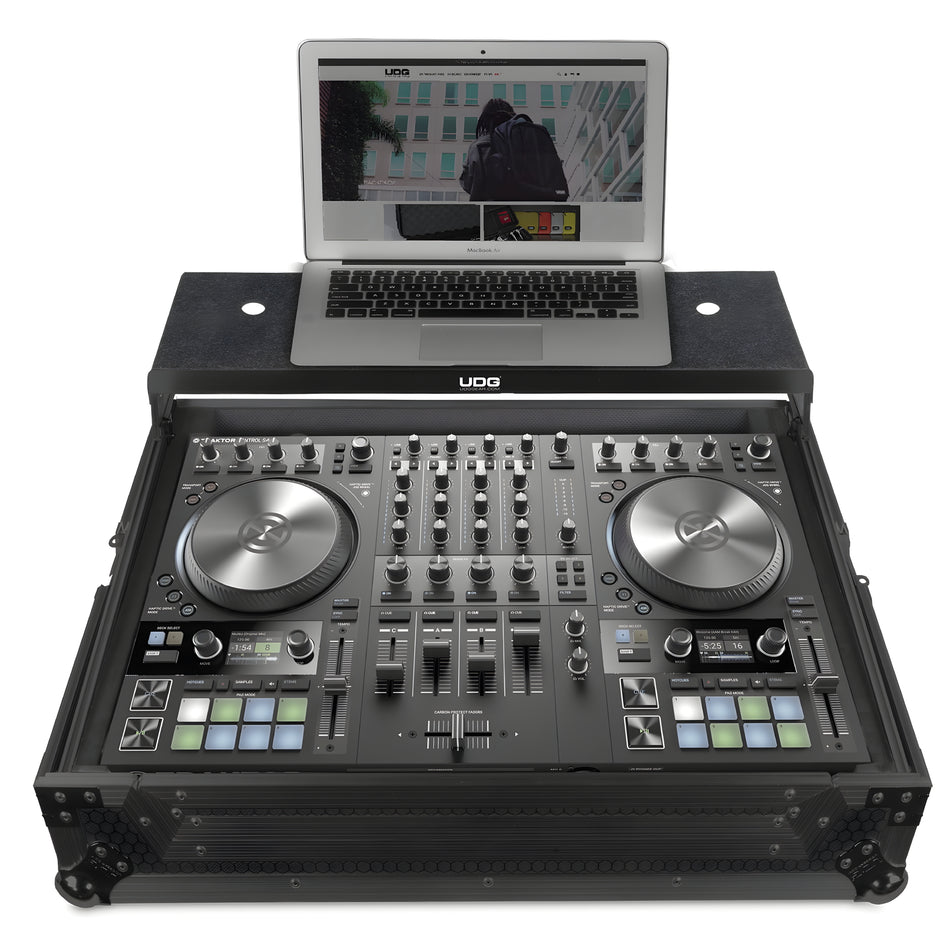 UDG U91064BL - FC NI TRAKTOR KONTROL S4 MK3 BLACK PLUS (LAPTOP SHELF)