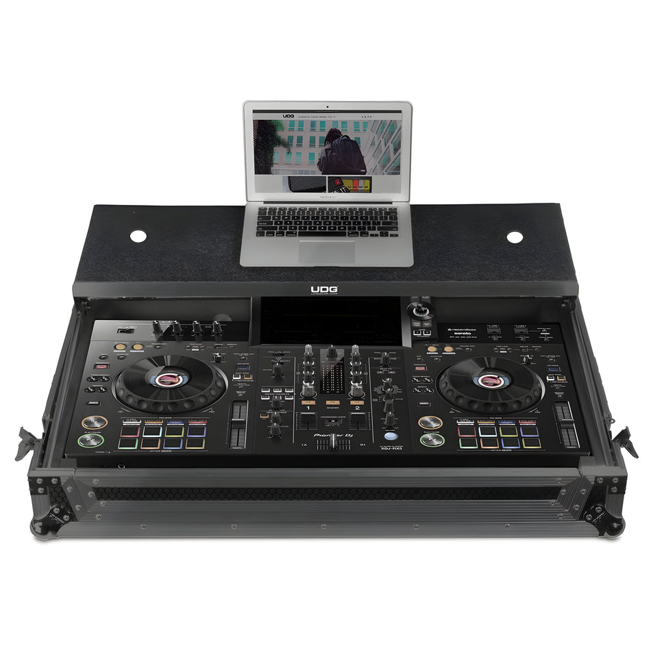 UDG U91075BL - ULTIMATE FLIGHT CASE PIONEER XDJ-RX3 BLACK PLUS (L&W)