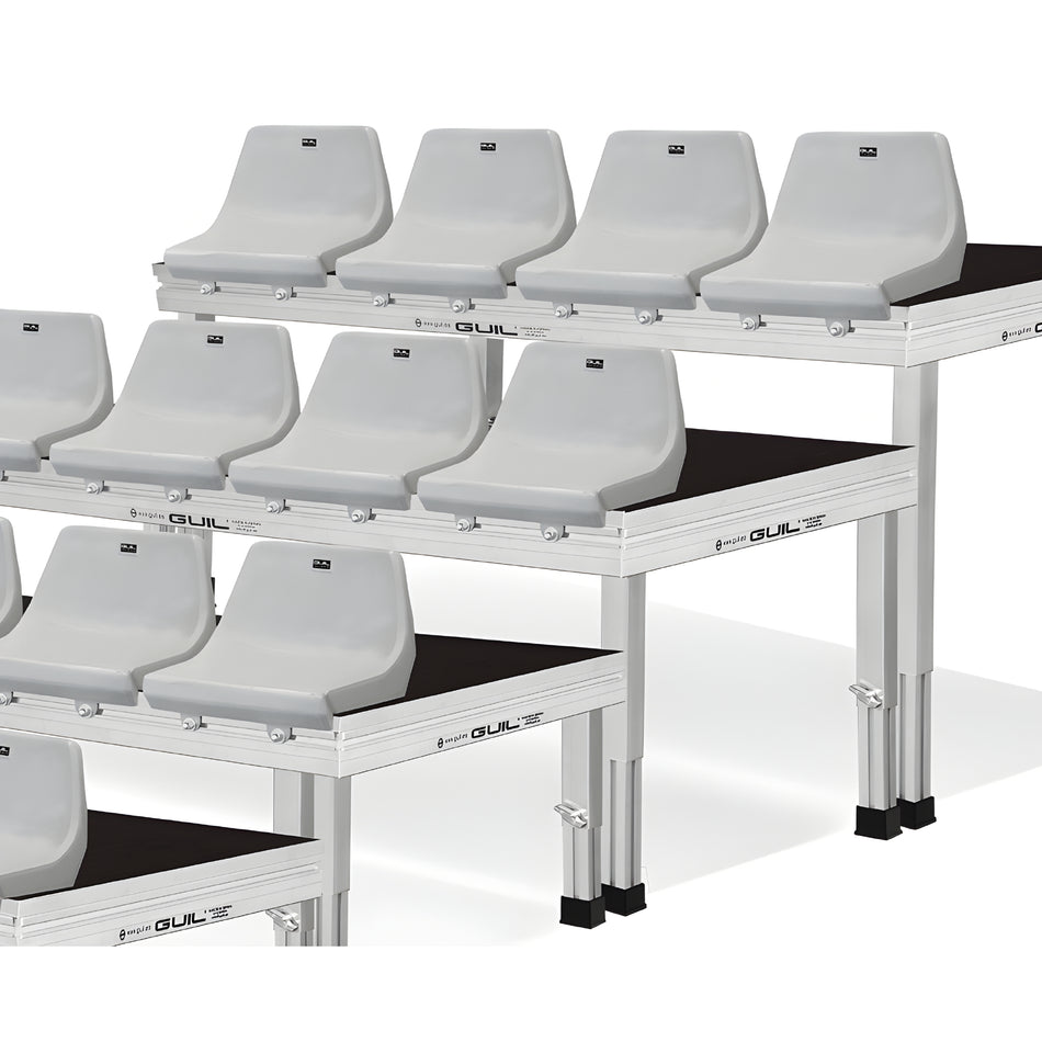 Asiento para gradas y tribunas. A-1/G