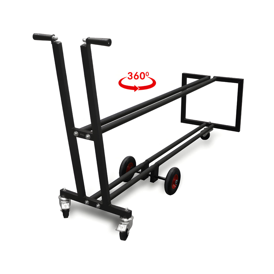 Trolley for transporting and storing music stands. CRO-02 