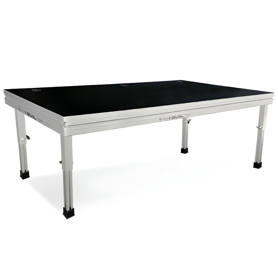 Mesa para DJ / Mesa de control de aluminio de 200 x 80 cm (PATAS NO INCLUIDAS). MDJ-4