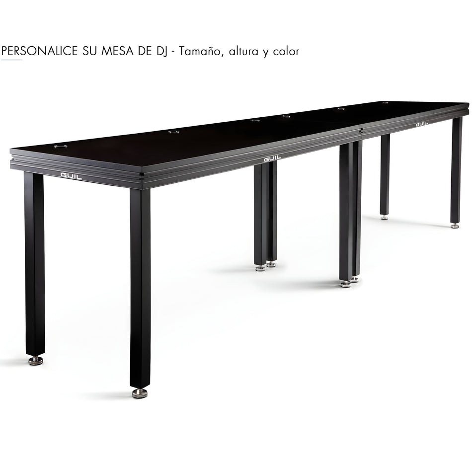 Mesa para DJ / Mesa de control de aluminio de 150 x 65 cm (PATAS NO INCLUIDAS). MDJ-1