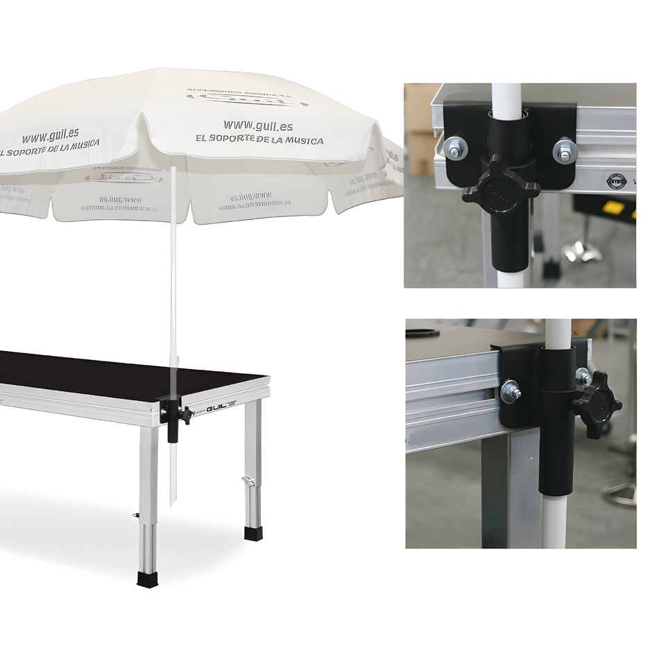 GUIL SB/TM-01 - Soporte para sombrilla / parasol para mesa DJ