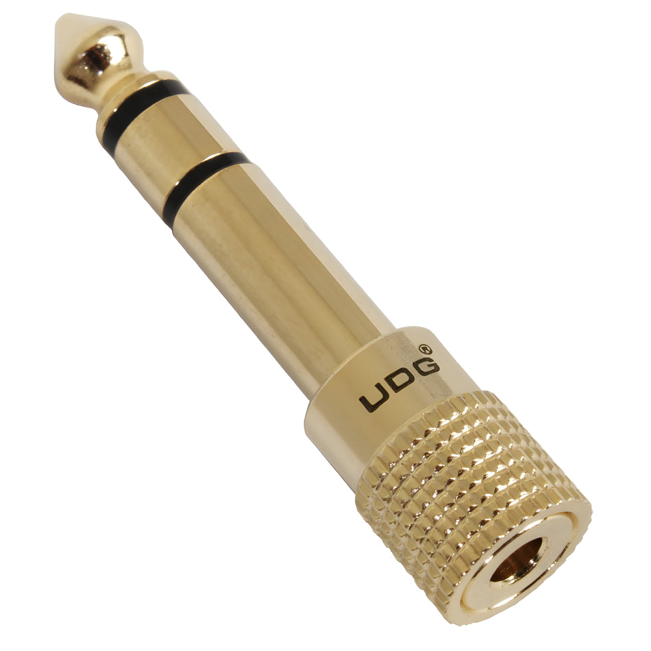 UDG U94002 UDG ULTIMATE HEADPHONE JACK ADAPTER SCREW 3.5MM (1/8”) TO 6.35MM (1/4”)