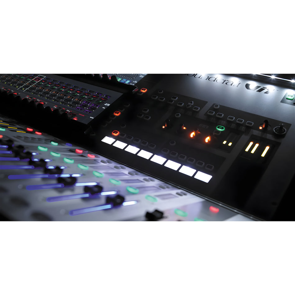 Soundcraft Vi1 Consola autónoma completa con 32 o 48 canales de entradas analógicas