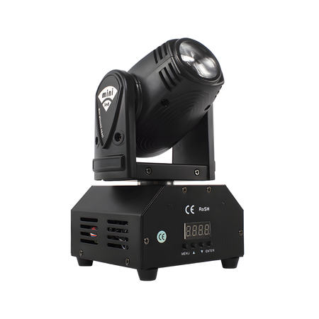 Cabeza móvil Mini Beam & Spot LED 10W RGBW - Tempo Shop