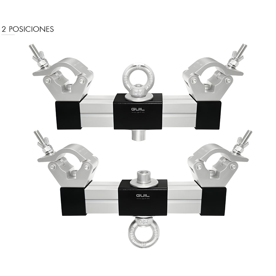 Adaptador para la elevación y suspensión de trusses. TQ-AD1