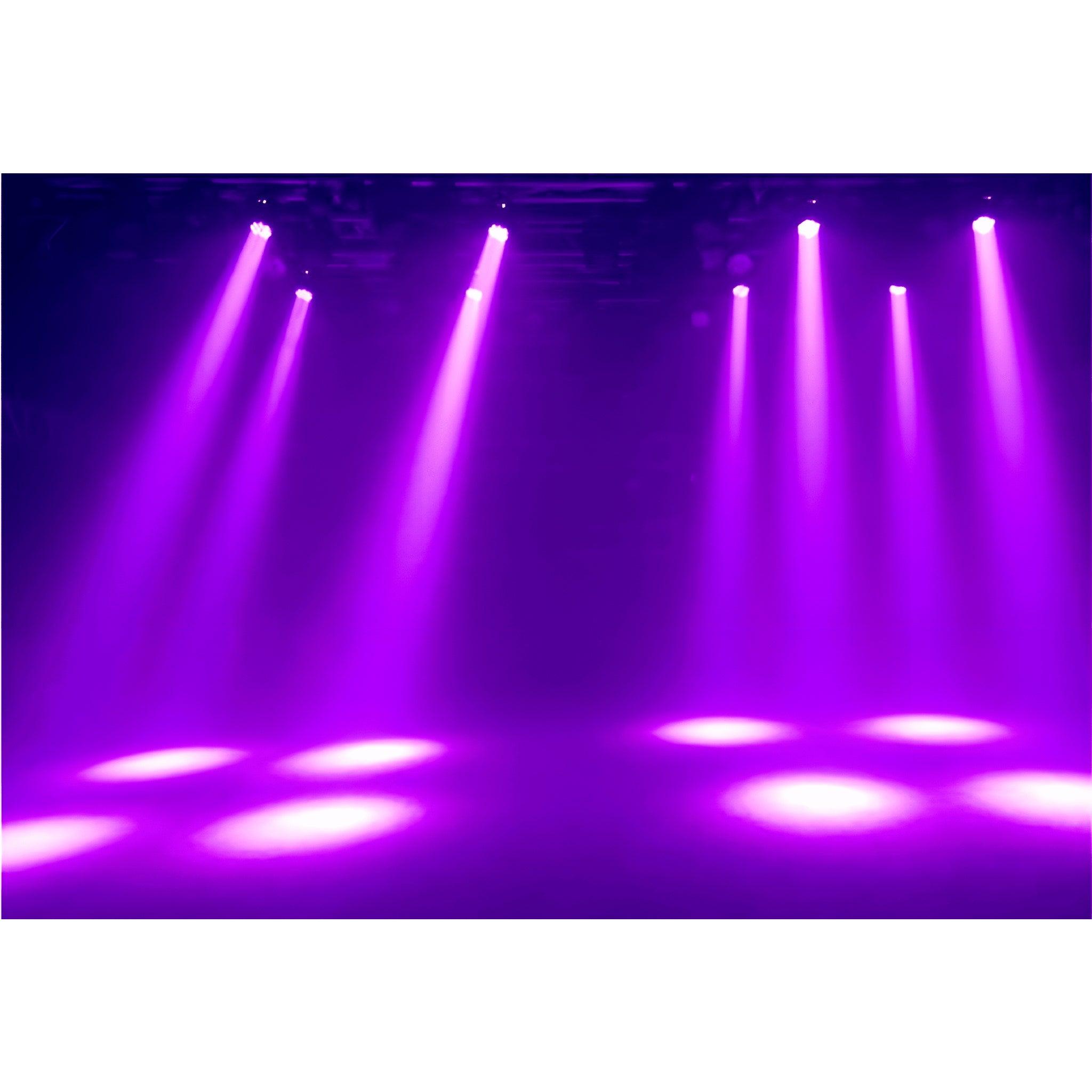 Cabeza móvil Beam LED 12x12W RGBW - Tempo Shop