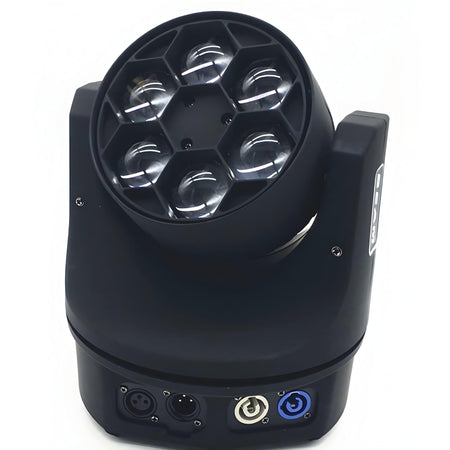 Cabeza móvil Beam Ojos de Abeja LED 6x15W RGBW - Tempo Shop