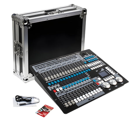 Controladora DMX 1024 Canales + Case - Tempo Shop