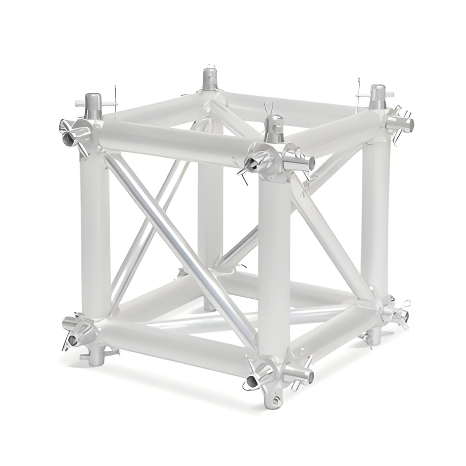 Cubo de aluminio reforzado para unión de trusses TNQ400XL. DDO/TQN400XL