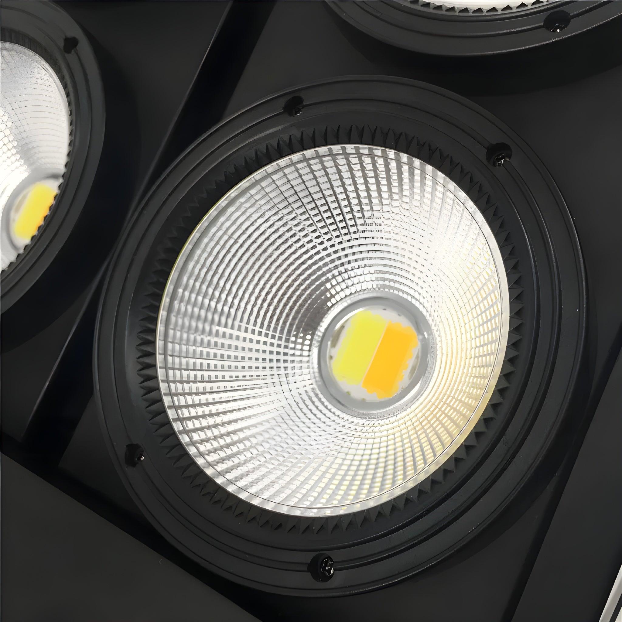 Foco Blinder LED COB 4x100W CW+WW - Tempo Shop