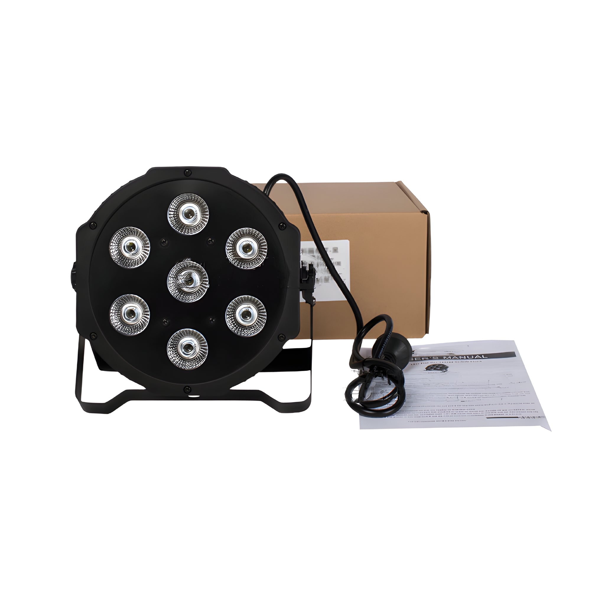 Foco Wash LED 7x12W RGBW - Tempo Shop