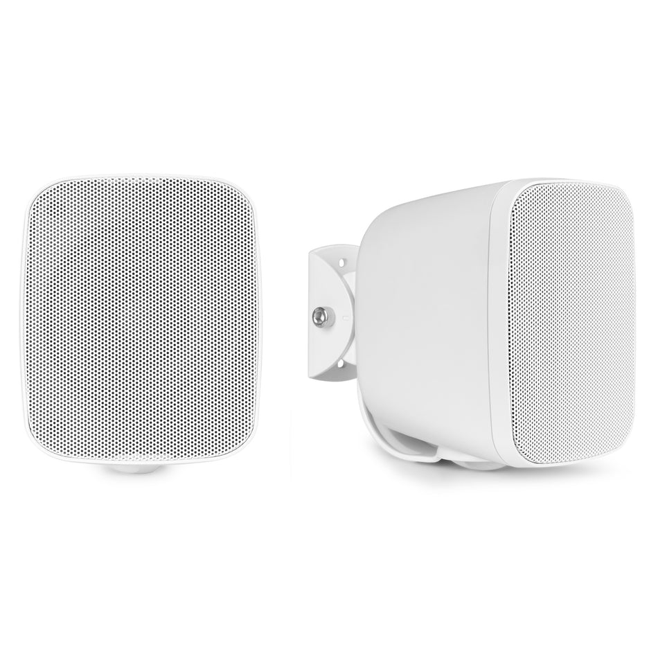 Power Dynamics BD30W - Pareja de Altavoces Pasivos para Interior/Exterior de 40W en Blanco