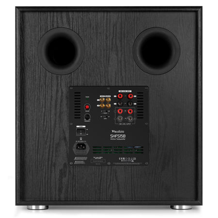 Audizio SHFS15B - Subwoofer Activo de 15" Hi-Fi y Home Cinema (500W) - Tempo Shop