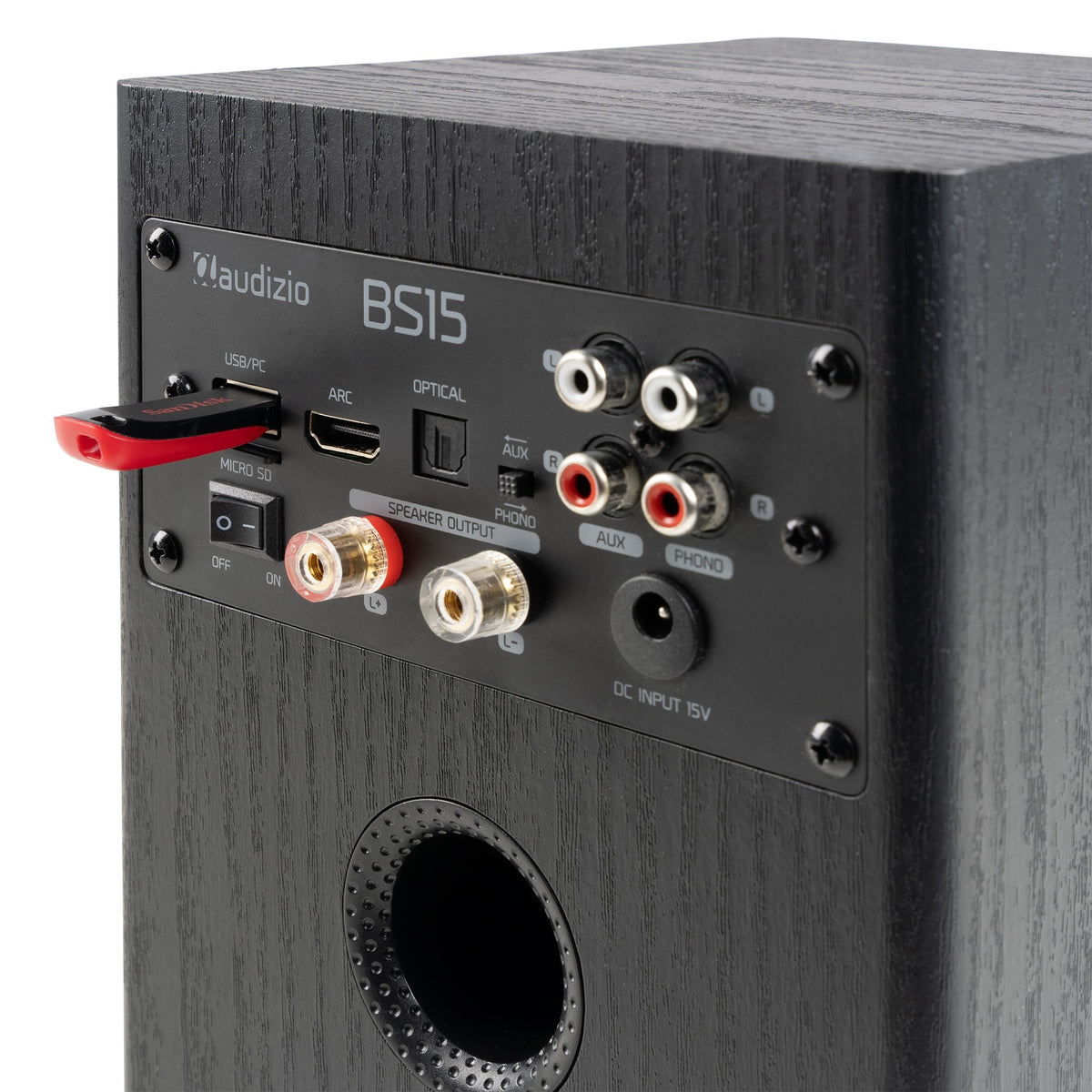 Audizio BS15 - Altavoces activos de estantería 60W - Tempo Shop