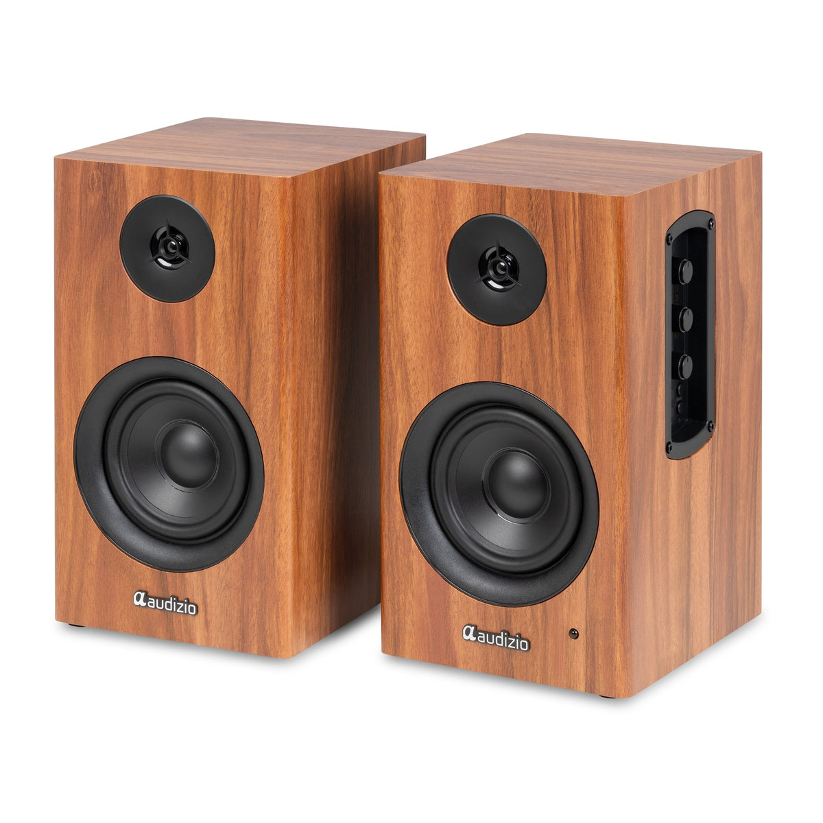 Audizio BS15 - Altavoces Activos de Estantería 60W Madera - Tempo Shop