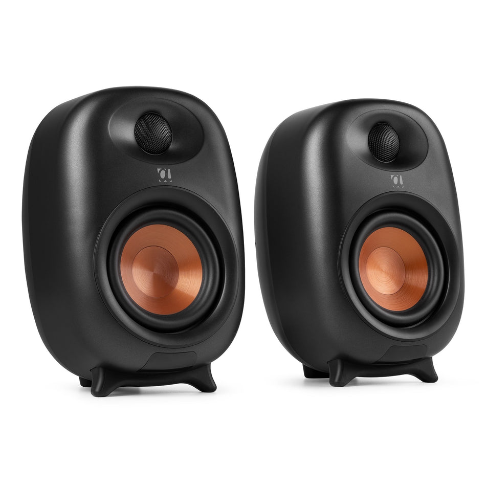 Audizio RS80 - 160W Active Bookshelf Speaker Set with Bluetooth