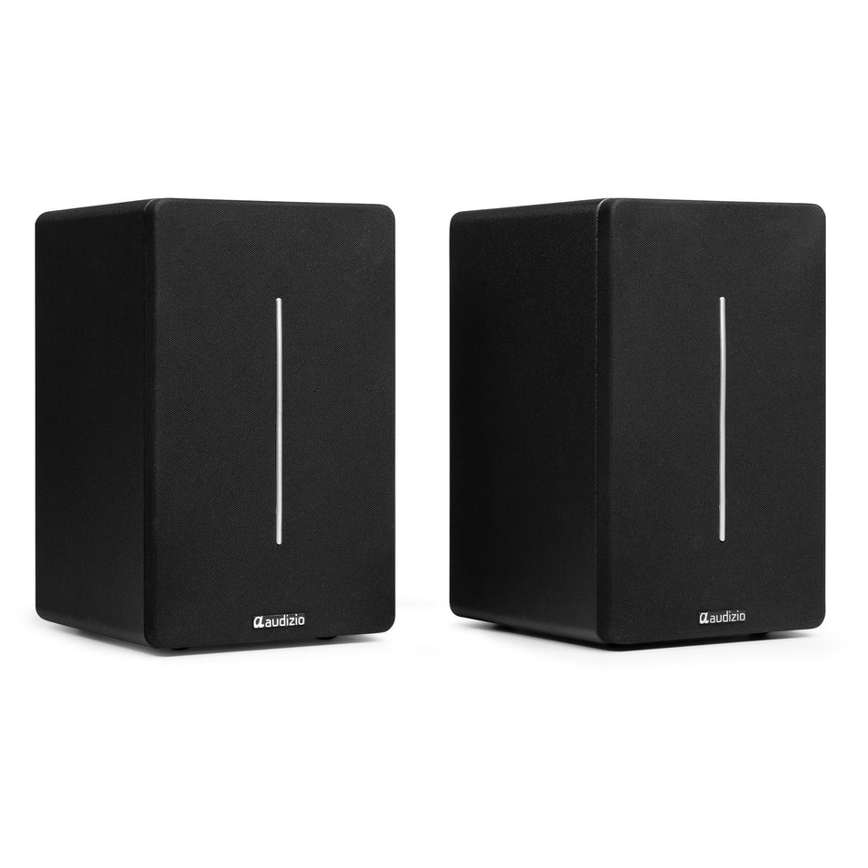 Audizio KS01B - 120W Active Bookshelf Speaker Set with Bluetooth