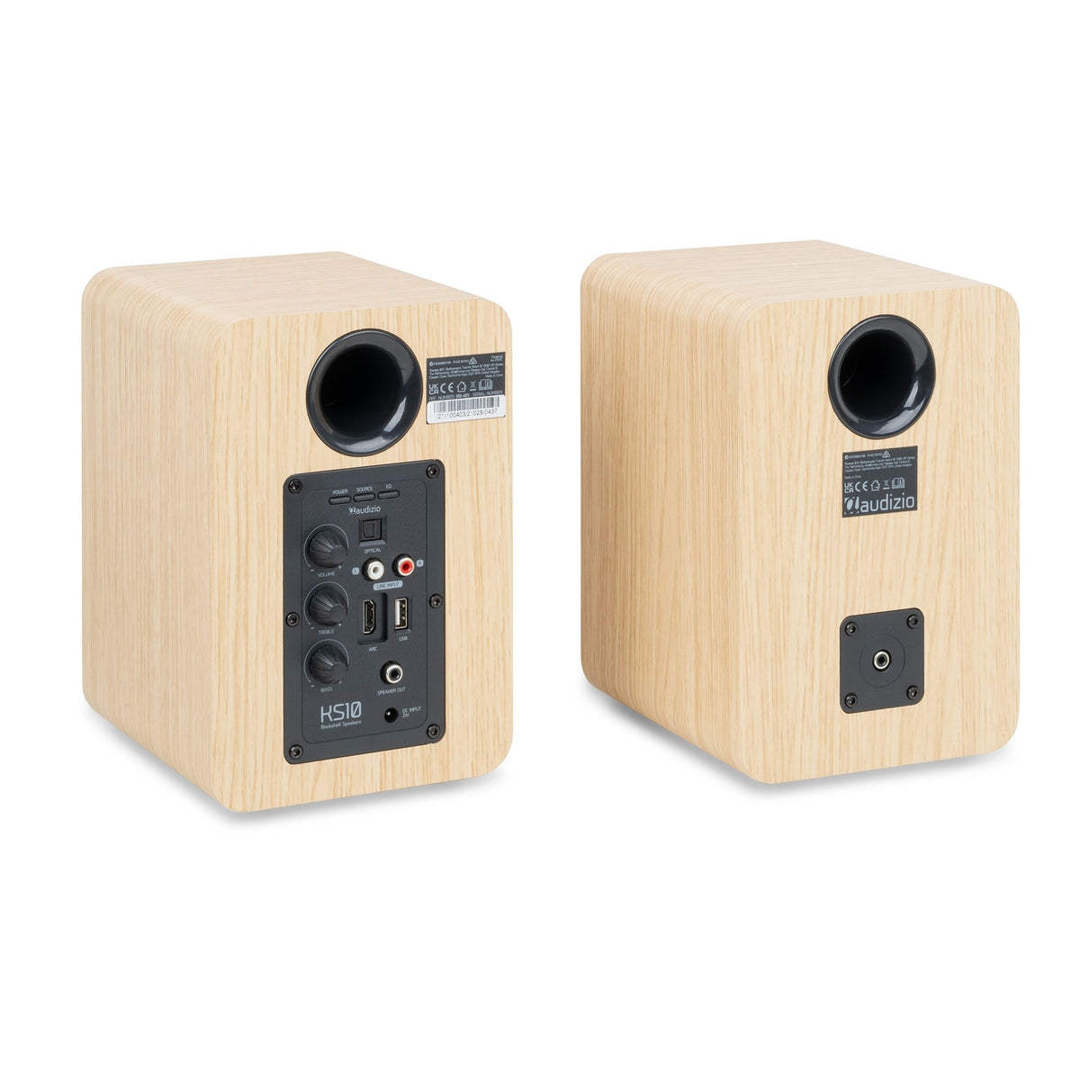 Audizio KS10 - Altavoces activos de estantería 120W - Tempo Shop