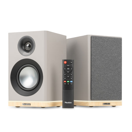 Audizio KS12 - Altavoces activos de estantería 80W Gris - Tempo Shop