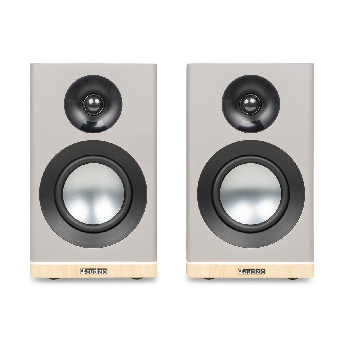 Audizio KS12 - Altavoces activos de estantería 80W Gris - Tempo Shop
