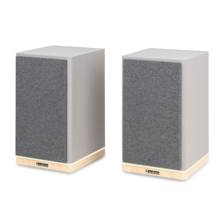 Audizio KS12 - Altavoces activos de estantería 80W Gris - Tempo Shop