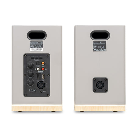 Audizio KS12 - Altavoces activos de estantería 80W Gris - Tempo Shop