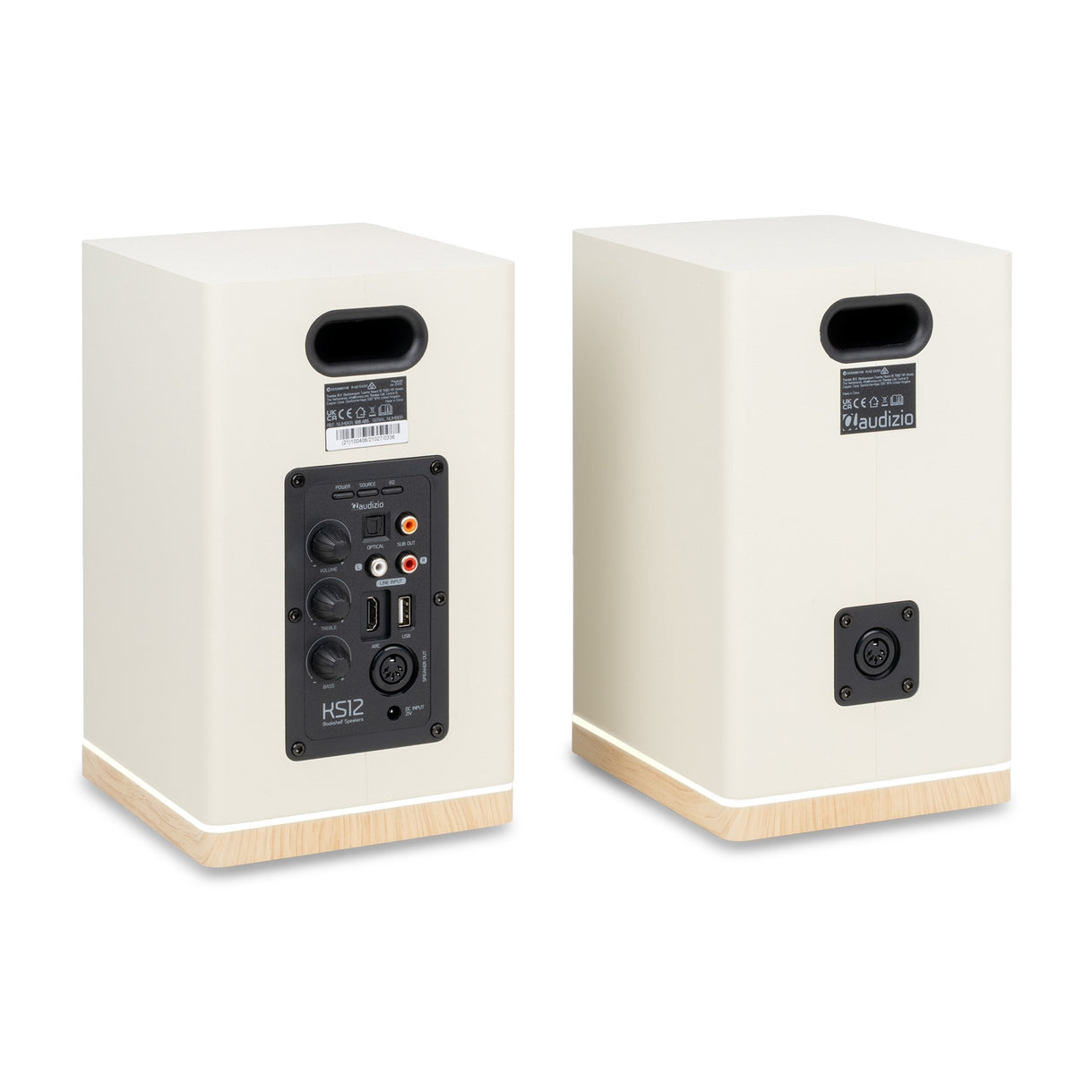 Audizio KS12 - Altavoces de estantería activos 80W - Tempo Shop