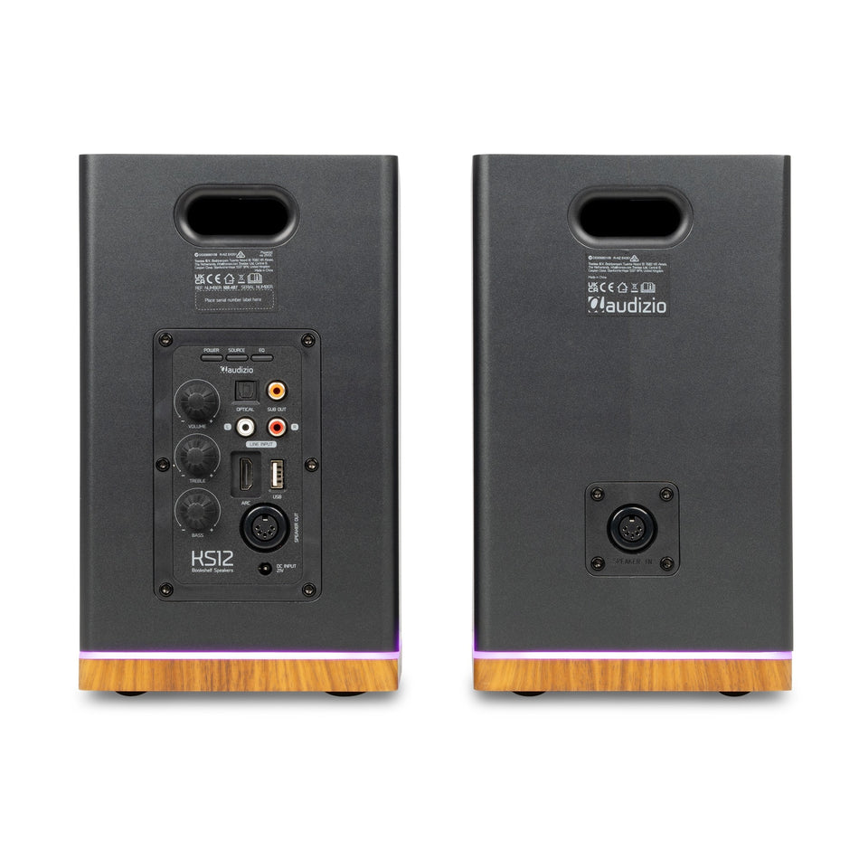 Audizio KS12 - Altavoces activos de estantería 80W Bluetooth - Tempo Shop