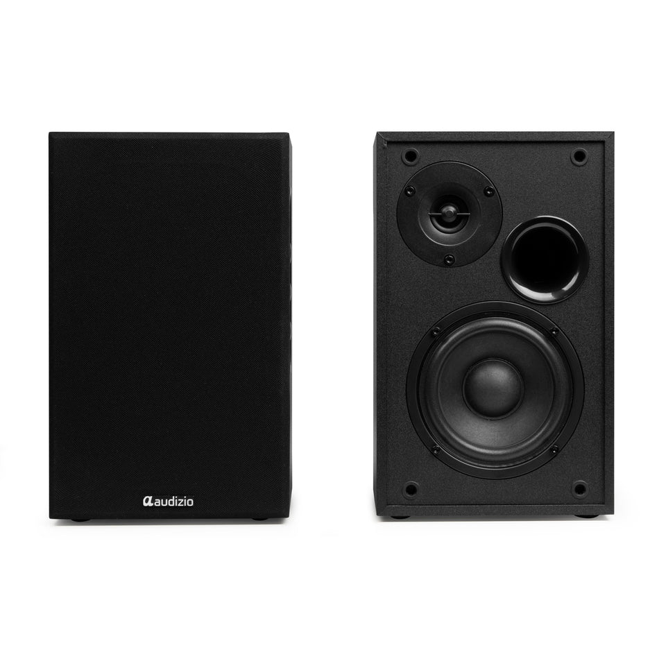 Audizio KS02 - 80W Active Bookshelf Speaker Set with Bluetooth