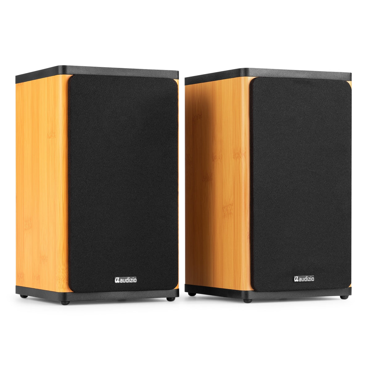 Audizio BS20 - Altavoces activos de estantería en bambú - Tempo Shop