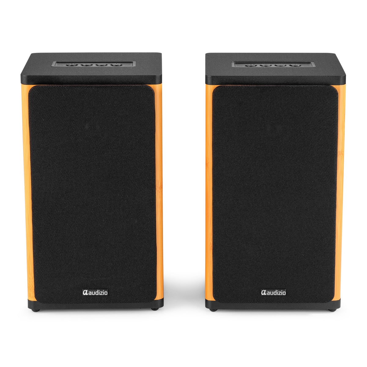 Audizio BS20 - Altavoces activos de estantería en bambú - Tempo Shop