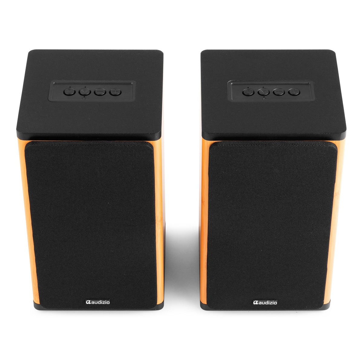 Audizio BS20 - Altavoces activos de estantería en bambú - Tempo Shop