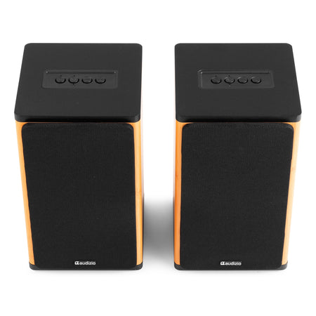 Audizio BS20 - Altavoces activos de estantería en bambú - Tempo Shop