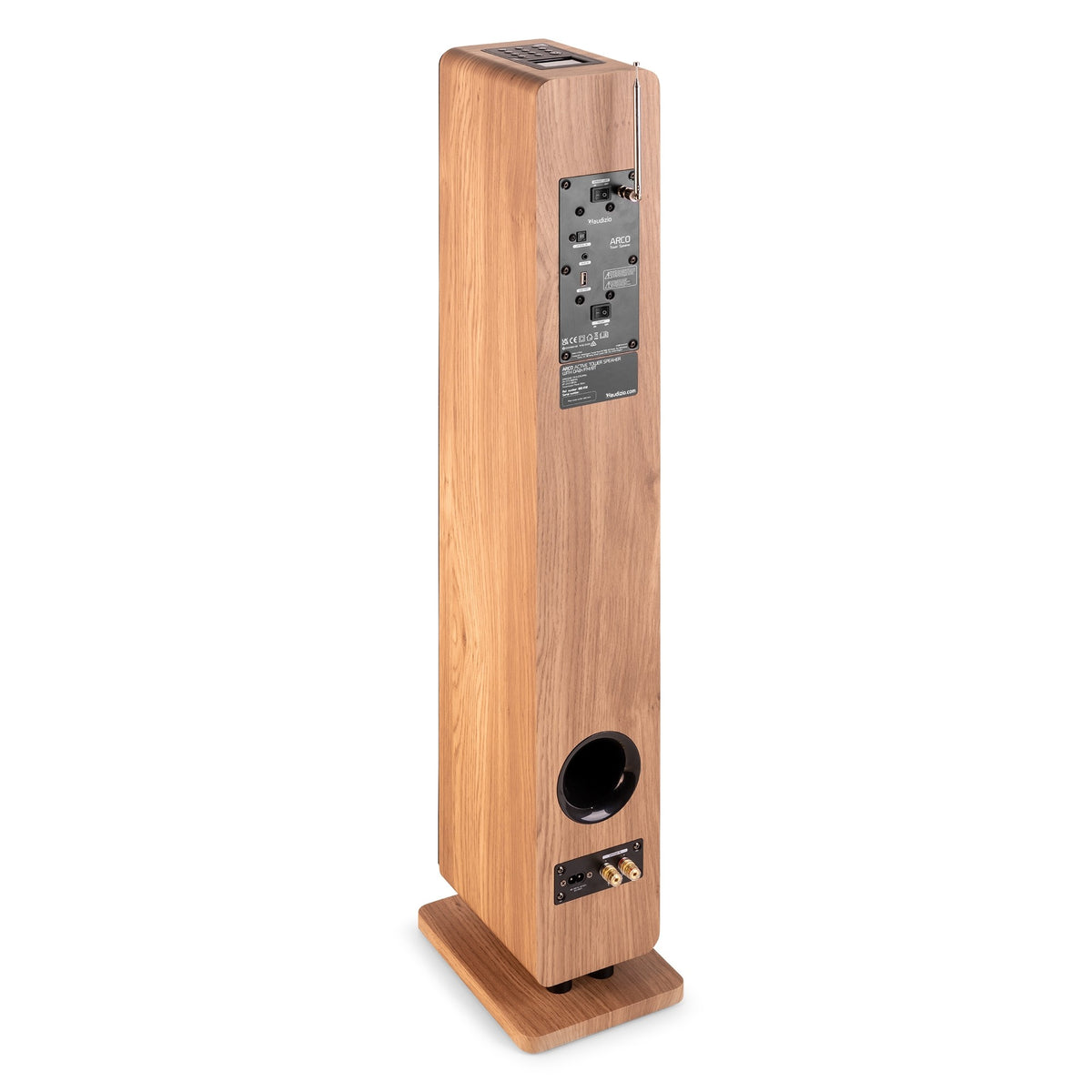 Audizio ARCO - Altavoz de torre activa con DAB madera clara - Tempo Shop