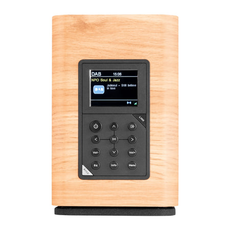 Audizio ARCO - Altavoz de torre activa con DAB madera clara - Tempo Shop