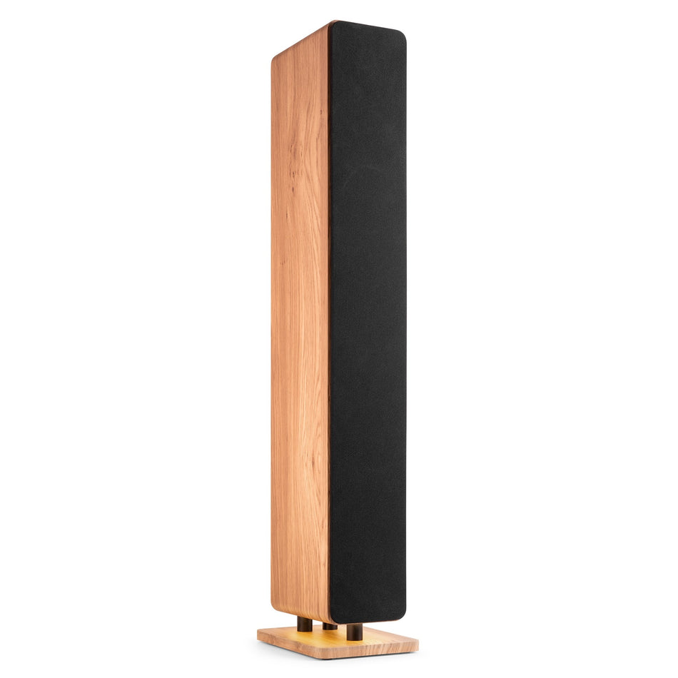 Audizio ARCO - Altavoz de torre activo en madera clara - Tempo Shop
