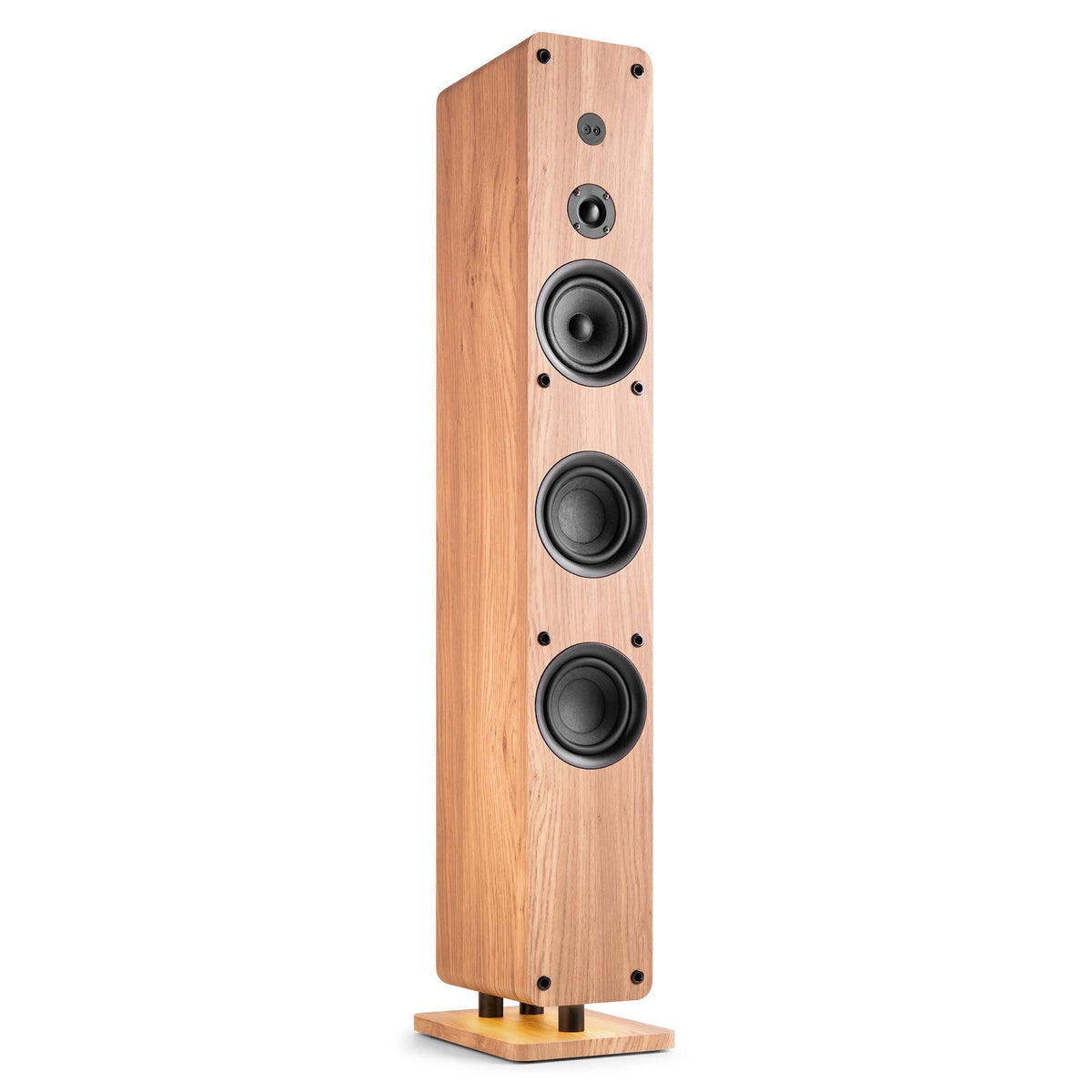 Audizio ARCO - Altavoz de torre activo en madera clara - Tempo Shop