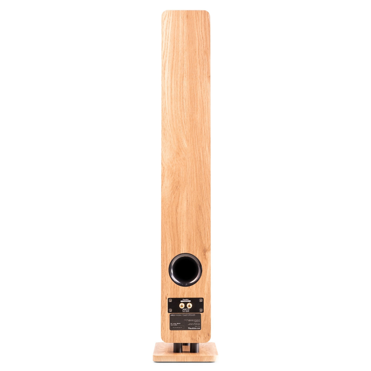 Audizio ARCO - Altavoz de torre pasivo madera clara - Tempo Shop